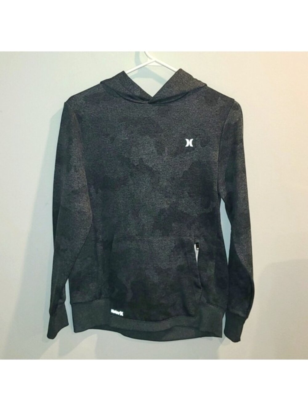 Hurley NIKE DRI FIT grey camouflage hoodie